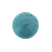 Bead Turquoise Synthetic 13/14mm x1