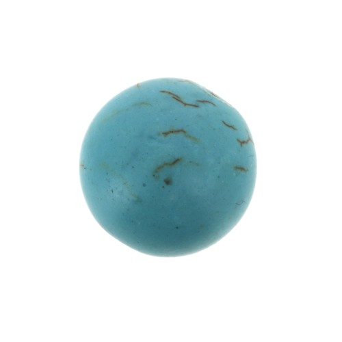 Bead Turquoise Synthetic 13/14mm x1