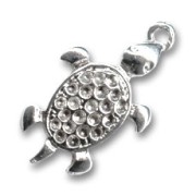 Tortoise charm 27x16mm x1|raw }}