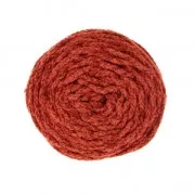 Velvet Air 4.5 mm braided cord for macrame - Terracotta x 50m