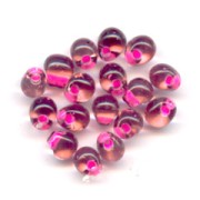 Miyuki Fringe beads 3.4mm DPF03 - Smoky Amethyst Pink Lined x8g