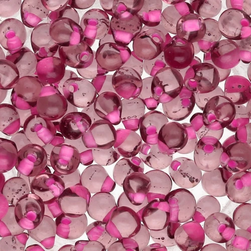 Miyuki Fringe beads 3.4mm DPF03 - Smoky Amethyst Pink Lined x8g