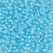 Miyuki Seed beads 8/0 278 - Crystal AB Aqua Lined x8g