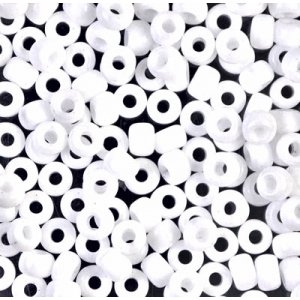 Miyuki Seed beads 8/0 402 - Opaque White