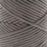 Cotton Supreme 3XL combed cord for macrame - Grey x 75m