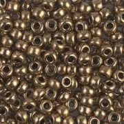 Miyuki 8/0 Seed beads 457 - Dark Bronze Metallic x8g
