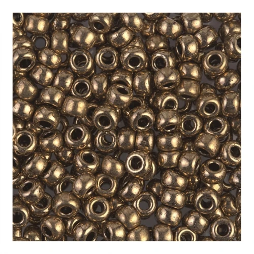Miyuki 8/0 Seed beads 457 - Dark Bronze Metallic x8g