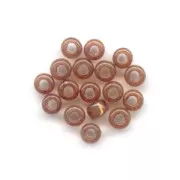 Miyuki Seed beads 8/0 641 - Rose Bronze Alabaster Silverline