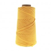 Cotton Supreme 3XL combed cord for macrame - Mustard  x 75m|raw }}