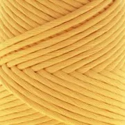 Cotton Supreme 3XL combed cord for macrame - Mustard  x 75m