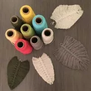 Cotton Supreme 3XL combed cord for macrame - Linden x 75m