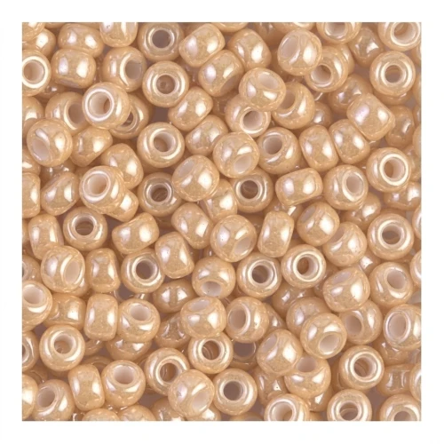 Miyuki Seed beads 8/0 593 - Light Caramel Ceylon x8g