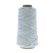 Cotton macramé cord spool Cotton Suprême 3XL combed - Celeste x75m|raw }}