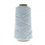 Cotton macramé cord spool Cotton Suprême 3XL combed - Celeste x75m