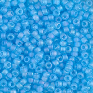 Miyuki Seed beads 11/0 148FR - Transparent Aqua Mat AB