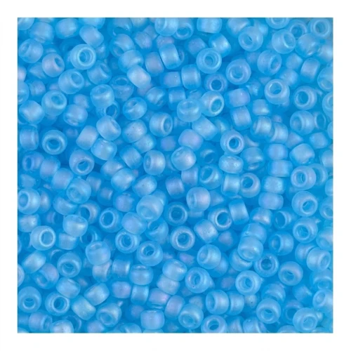 Miyuki Seed beads 11/0 148FR - Transparent Aqua Mat AB