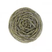 Rayon Air 4.5 mm cord for macrame - Silver / Gold x 50m