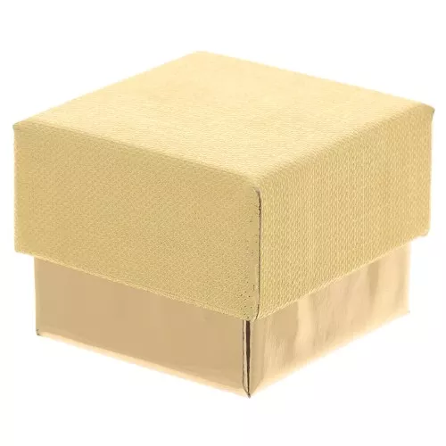 Gift box for ring 4.5x4.5x3.5 cm Golden x1