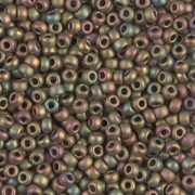 Miyuki Seed beads 11/0 2035 - Metallic Khaki Iris Mat