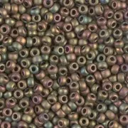 Miyuki Seed beads 11/0 2035 - Metallic Khaki Iris Mat