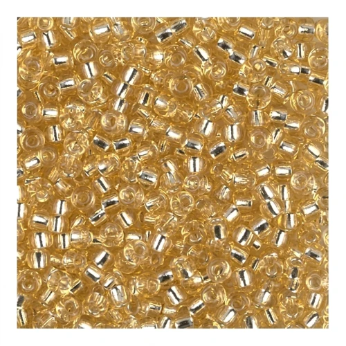 Miyuki Seed beads 11/0 2 - Light Gold Silver Lined