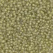 Miyuki Seed beads 11/0 378 - Luster Crystal Light Olivine Lined