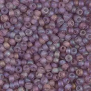 Miyuki Seed beads 11/0 142FR - Transparent Smoky Amethyst Mat AB