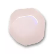 Faceted round bead 20mm Opal Rose