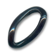Undulated black ring 36mm|raw }}