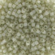Miyuki Delica 11/0 DB0383 - Matte Transparent Oyster Luster