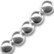 Metal balls Old Silver tone 2mm x100