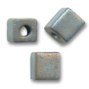Cubes Miyuki 4mm SB4-2002- Silver Gray Metallic Mat x10g