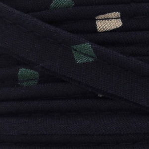 Viscose sewing piping Atelier Brunette 10 mm Shine Night x1m