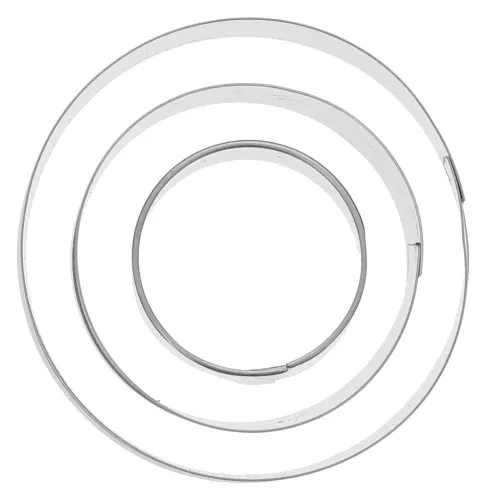 Round cutter set x3