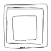 Square cutter set x3
