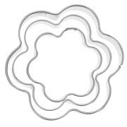 Flower cutter set x3