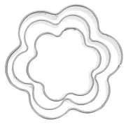 Flower cutter set x3