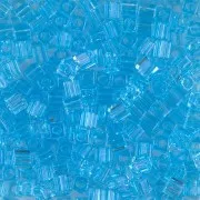 Cubes Miyuki 3mm SB3-148 - Transparent Aquamarine x10g