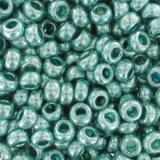 Preciosa Seed beads 9/0 2.5 mm - Mint Metallic x20g|raw }}