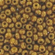 Preciosa Seed beads 9/0 2.5 mm - Opaque Yellow Rose Luster x20g