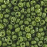 Preciosa Seed beads 9/0 2.5 mm - Lustrous Yellow Blue x20g