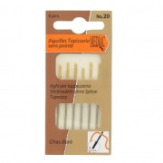 Tapestry round tip needle with golden eye Mediac #20 x6