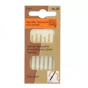 Tapestry round tip needle with golden eye Mediac #20 x6