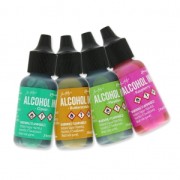 Adirondack Transparent Ink with Alcohol by Tim Holtz 14 ml Crimson x1