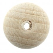 Natural wooden round beads 20 mm x10