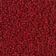 Miyuki Seed beads 15/0 1464 - Dyed Opaque Maroon