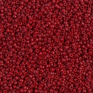 Miyuki Seed beads 15/0 1464 - Dyed Opaque Maroon