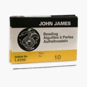 John James Beading needle Size 10 55 mm x25|raw }}