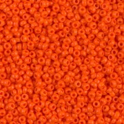 Miyuki Seed beads 15/0 406 - Opaque Orange|raw }}