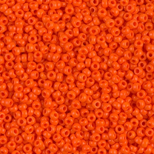 Miyuki Seed beads 15/0 406 - Opaque Orange